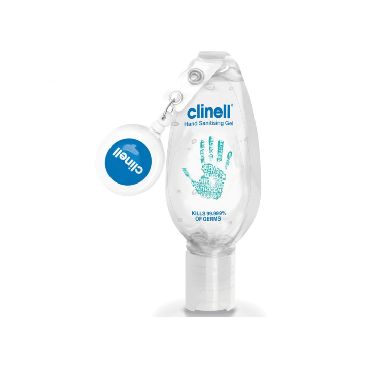 Clinell Hand Sanitising Gel with Clip 50ml