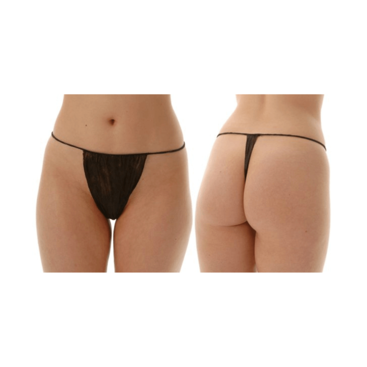 Disposable G-Strings Black