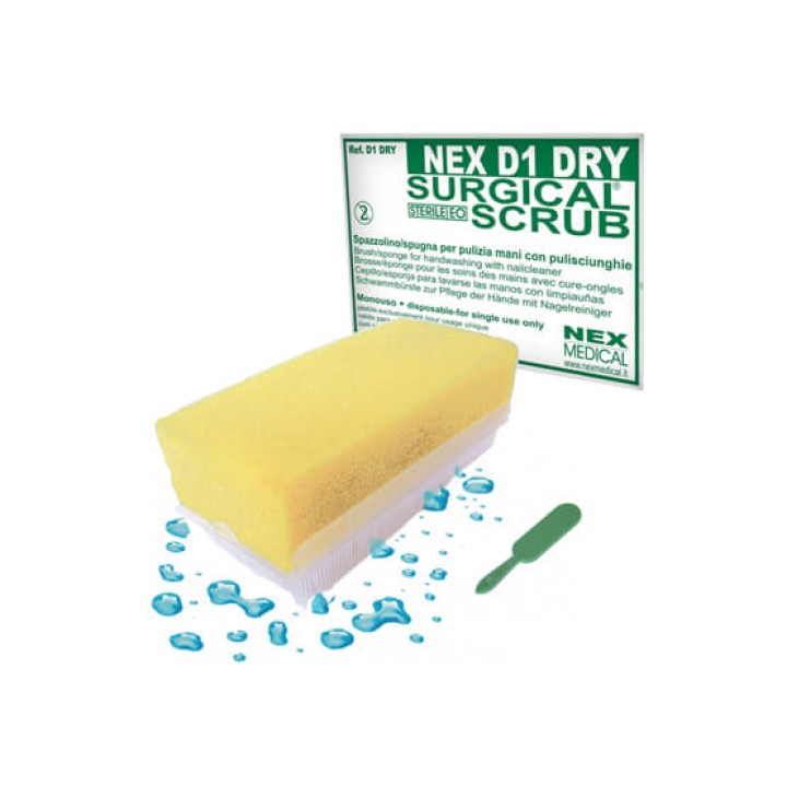 NEX Scrub Brushes - Sterile Plain