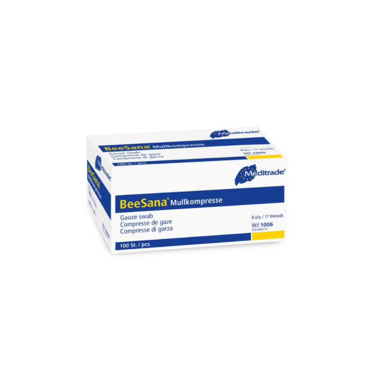 BeeSana Gauze Swabs (5 x 5) Non-Sterile