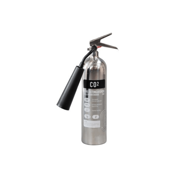 Chrome 2kg CO2 Fire Extinguisher