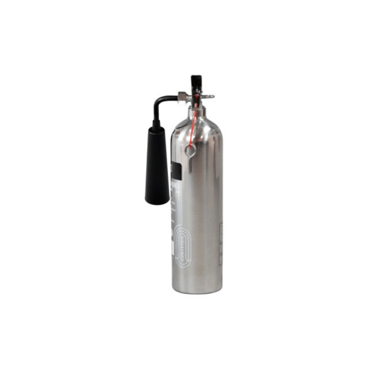 Chrome 2kg CO2 Fire Extinguisher