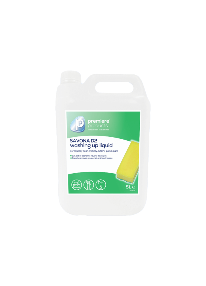 Savona D2 Neutral Washing up Detergent