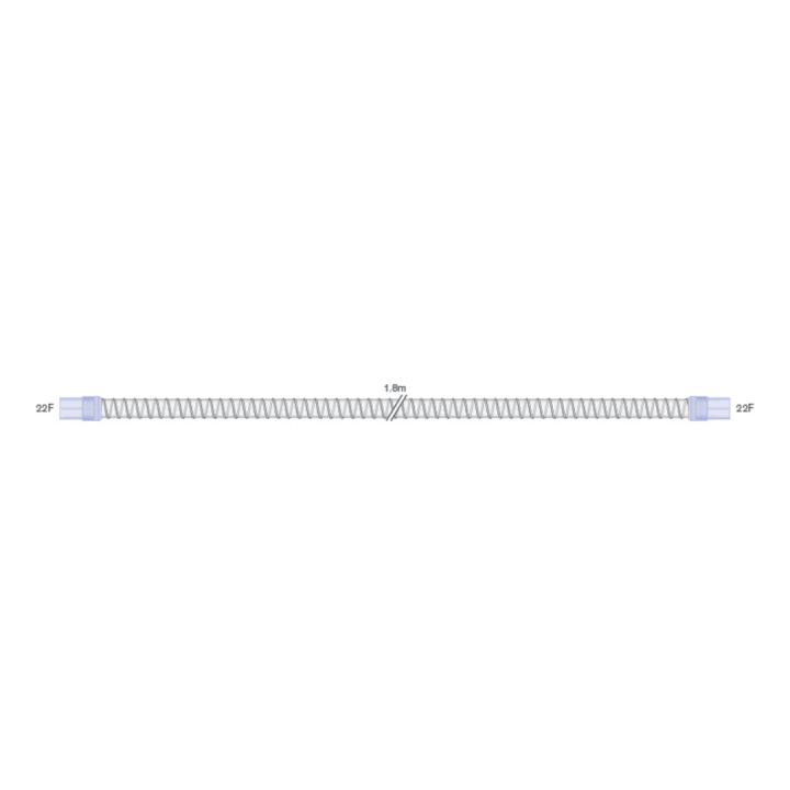 22mm Smoothbore Tube with Soft End Connectors