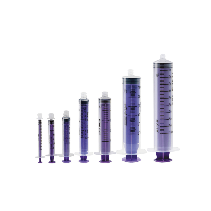 Enteral ISOSAF Syringes (Multiple Sizes)