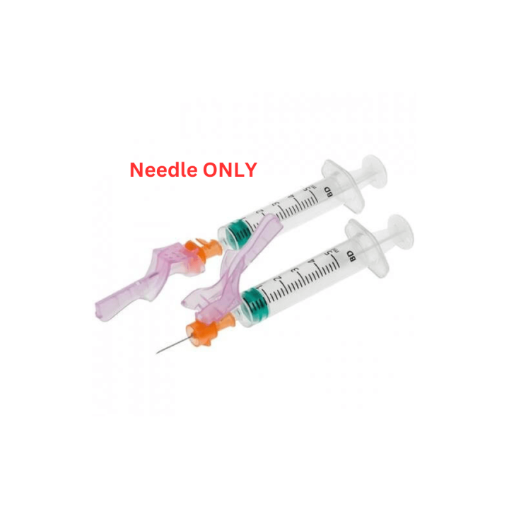 BD Eclipse Safety Needle 25G 5/8 Orange