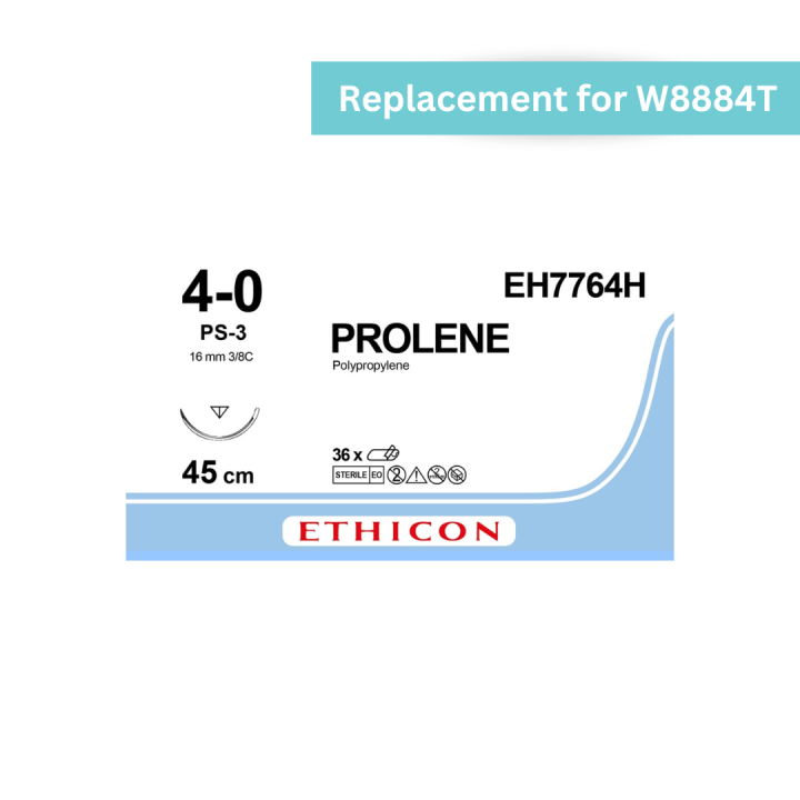 EH7764H - Prolene Blue 4-0 Prime Multipass PS-3