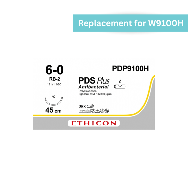 PDP9100H - PDS Plus 6-0 Violet Taperpoint 45cm