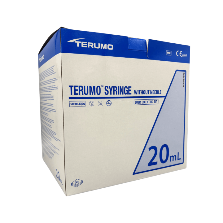 Terumo 20ml Luer Slip Syringes - Eccentric