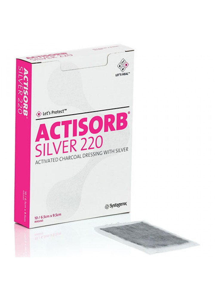 Actisorb Silver Dressing 6.5 x 9.5cm | Barrier Healthcare